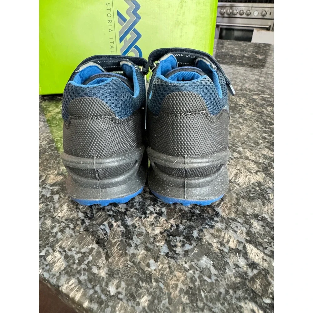 IMAC Outrider Mens Blue Suede Leather Hook Loop Sneakers Shoes Italy Size‎ 37